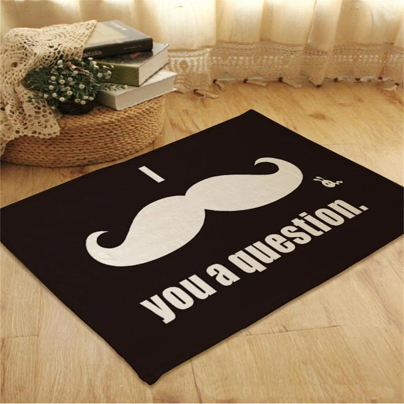 Moustache Suede Square Rugs Outdoor Mats Bathroom Home Area Rugs Water Bath Accent Rugs Mats Anti Slip Maps Anti Bacteria Rugs Rug Mat Outdoor Rugmap Rug Aliexpress