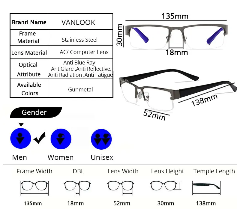 Мужские компьютерные очки, прозрачные игровые очки, синий светильник, очки для мужчин, оправа для очков, прозрачные линзы, Armacao de Oculos