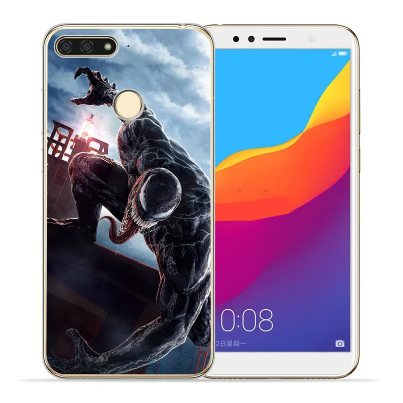 Роскошный Марвел Мстители яд Джокер для huawei Y5 II Y6 II Y5 Y6 Prime Nova 2 3 3I Plus чехол Чехол с узором Coque Etui - Цвет: 0101