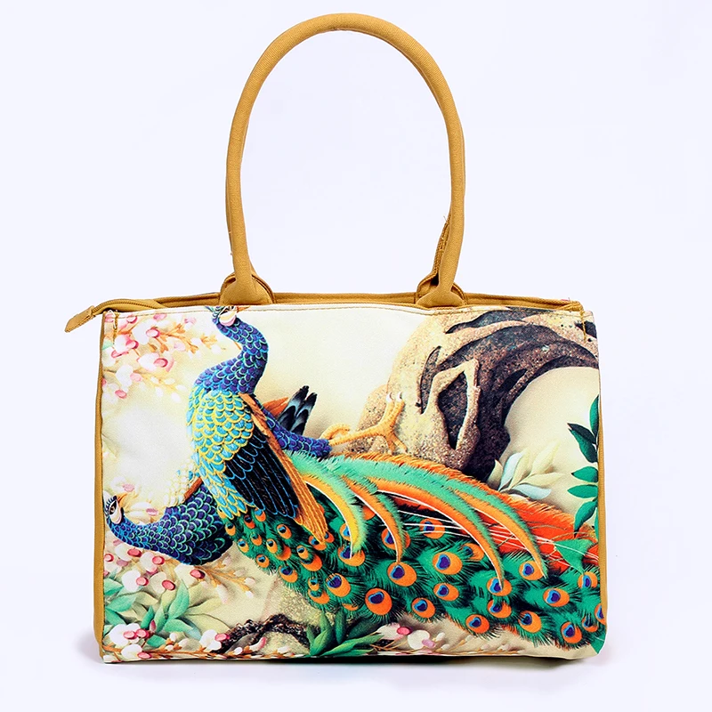 bags handbags women famous brands Digital Printing beautiful floral