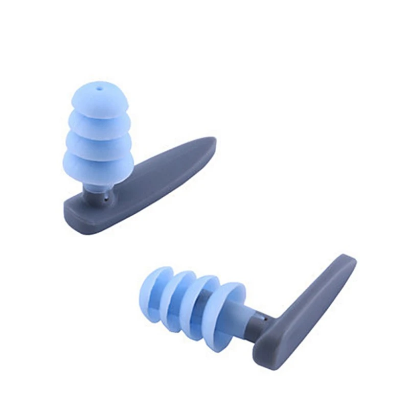 

1 Pair Soft Ear Plugs Women Man Environmental Silicone Waterproof Dust-Proof Earplugs Diving Water Swimming Accessories