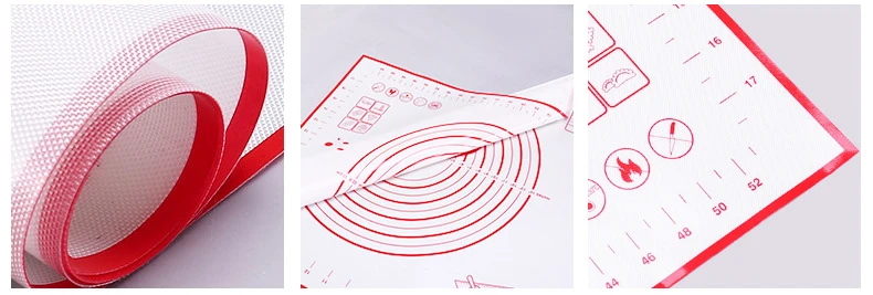 Пищевая доска из силикагеля для торта, муки, антипригарные Кондитерские доски для выпечки, раскатки теста, лоток для выпечки 40x30 см, жаростойкие формы для выпечки