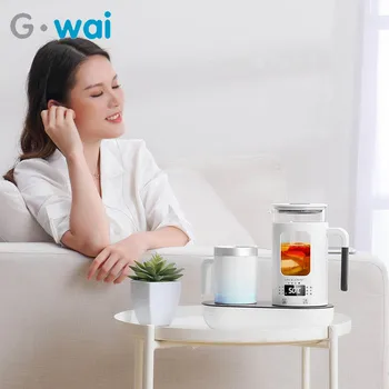 220V Multi-function Automatic Glass Boiled Tea Health Preserving Electric Kettle Refrigeration And Heating Dual Function Teapot health raising pot is fully automatic and thickened glass