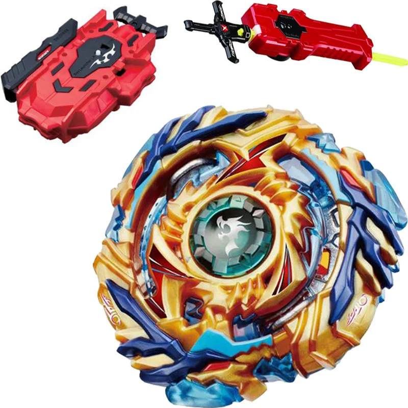 Beyblade Black Victory Strike God Valkyrie/Valtryek Infinite B-96 Starter W/Launcher+ Lr Red Launcher и Sword Launcher bey - Цвет: Ali065