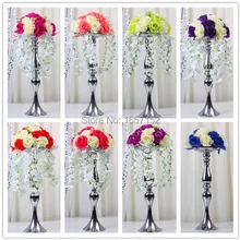 Свадебный подсвечник с Т-роуд, свадебный подсвечник с русалочкой, высота 47 см, 10 шт./лот