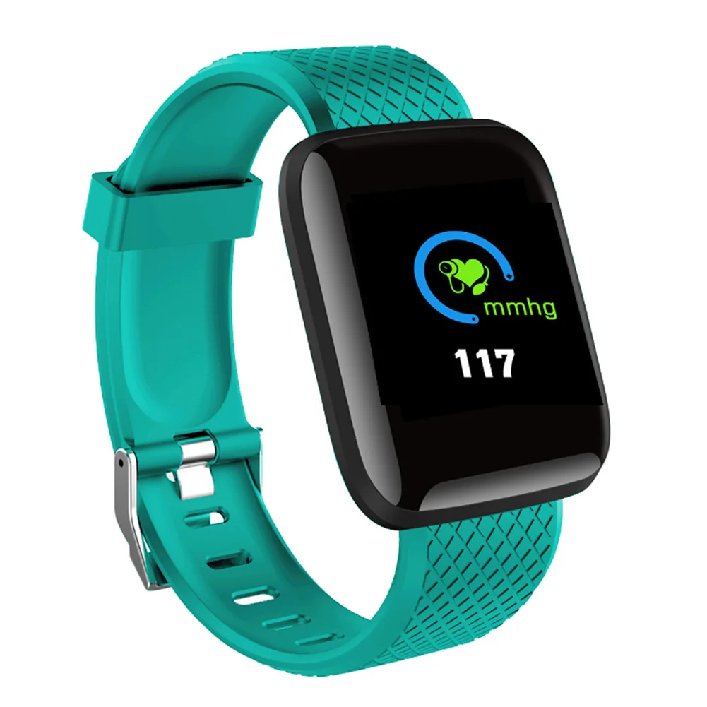 

D13 Sports Color Screen Smart Watch Bracelet Waterproof Blood Pressure Monitor Pedometer Multifunctional 1.3 Inch Message Remind