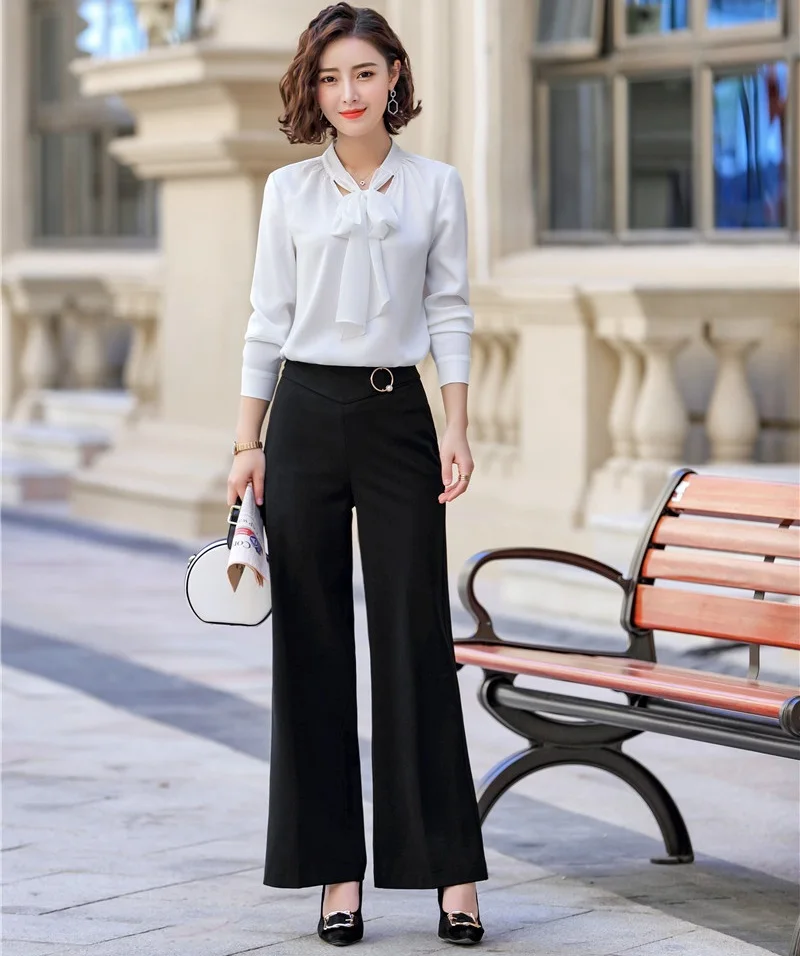 formal top and pants