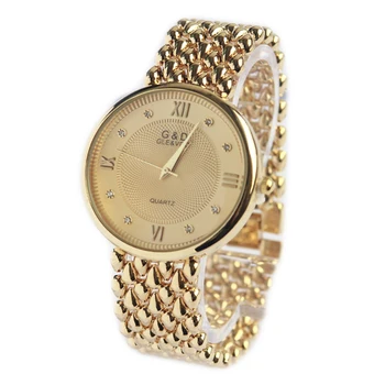 

XG414 G&D Casual Women's Quartz Wristwatches Luxury Women's Bracelet Watch Relogio Feminino Roman Numerals Clock Reloj Mujer
