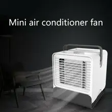 Мини-вентилятор с отрицательным ионом, вентилятор для кондиционирования воздуха, вентилятор для охлаждения в офисе, домашний небольшой охладитель, кондиционер(вентилятор