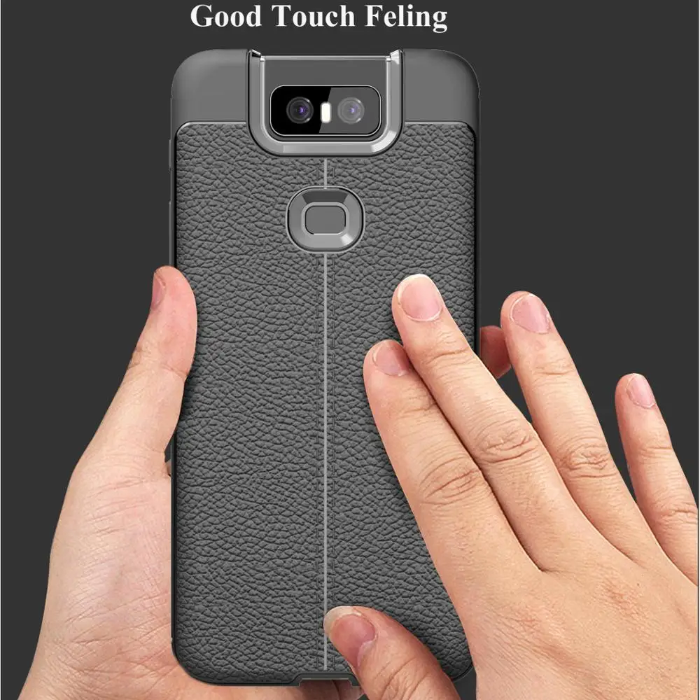Чехол для телефона Asus Zenfone 6 ZS630KL 2019 лучший противоударный мягкий бампер из ТПУ с