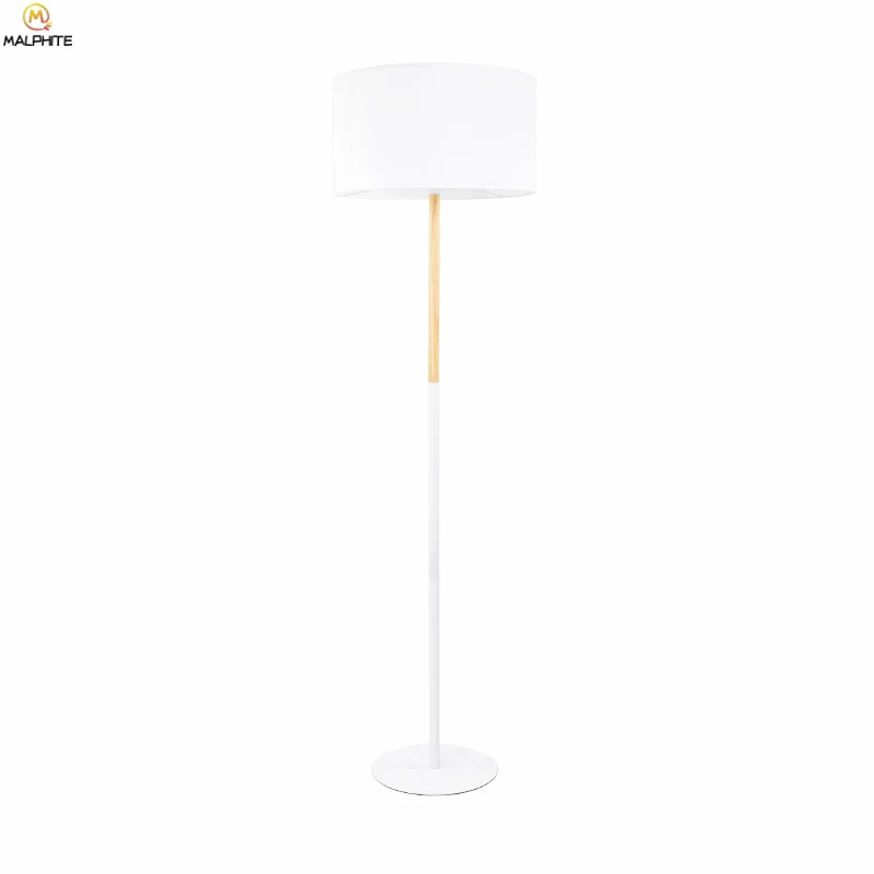 

Nordic floor lamp for living room bedroom Bedside standing lamp modern simple study wood floor light table lamp Indoor fixtures