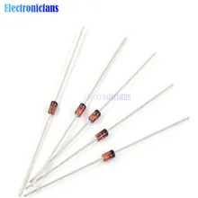 100 шт./лот зенеровские диоды для подавления переходных скачков напряжения 1N4740A 1W 10V 1N4740