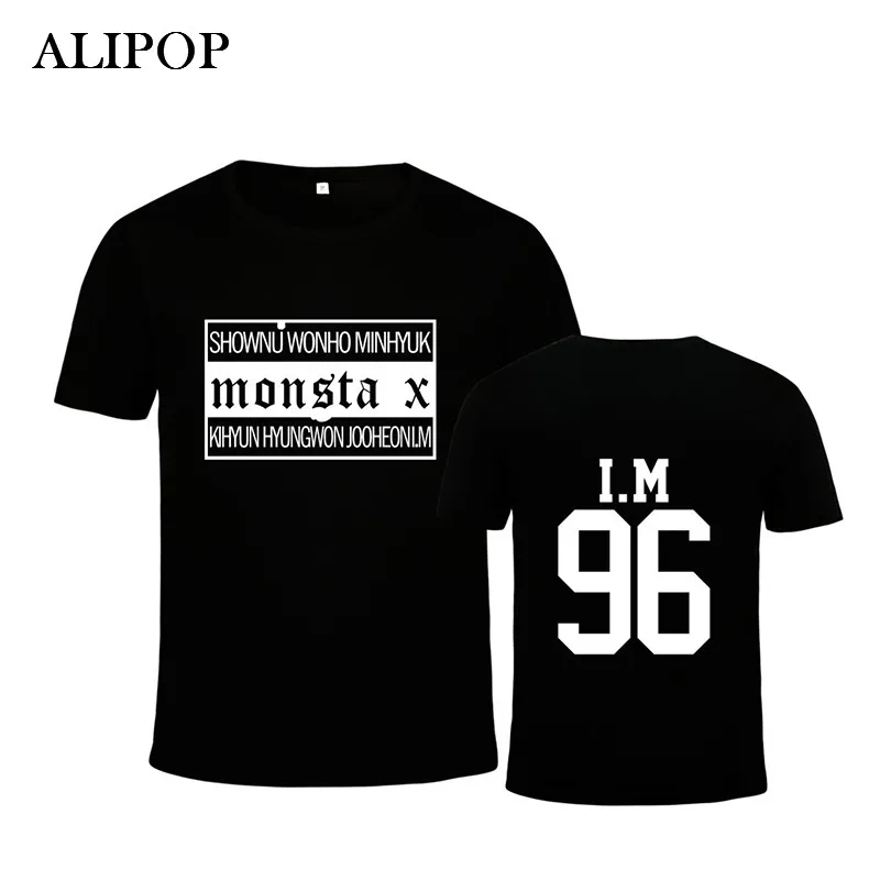 Kpop Корейская мода Monsta X японский концерт альбом THE CLAN PART.2 виновная хлопковая