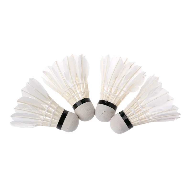 

4pcs Dark Night Colorful LED Badminton Shuttlecock Birdies Lighting Feather