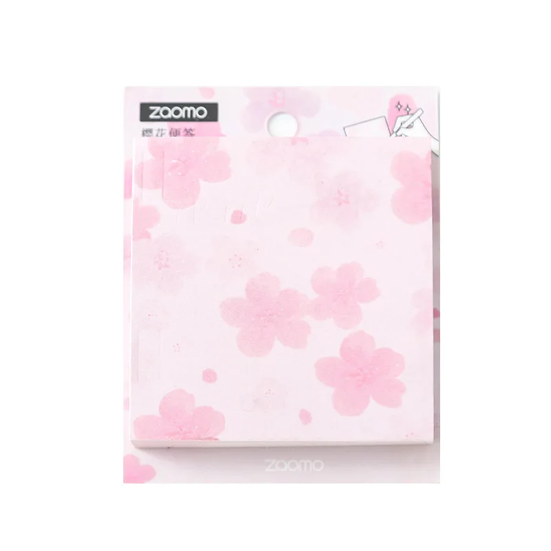 12 pcs/Lot Cherry blossom sticky note and memo pad Sweet flower color Diary stickers Office accessories supplies F455 |
