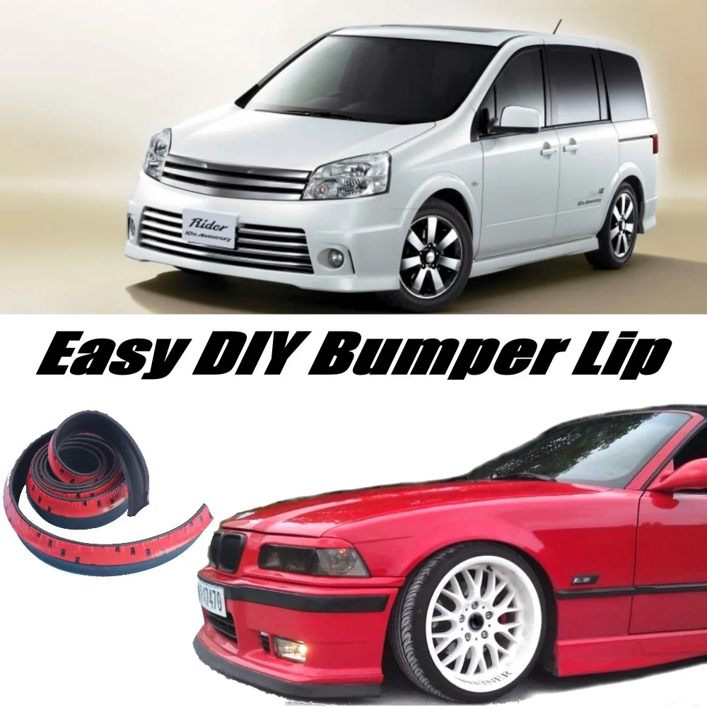 3M Bumper Lip Deflector Front Skirt For Nissan Lafesta B30 B35