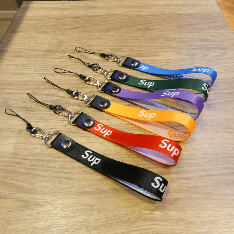 New Universal Mini Hand Wrist Letter Mobile Phone Lanyard Strap for