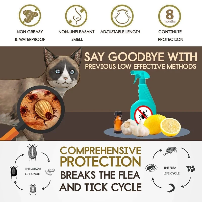 Bayer ошейник для собак, репеллент от комаров, ошейник для контроля за насекомыми, ошейник для домашних собак, кошек, против блох, клещей, для предотвращения вшей