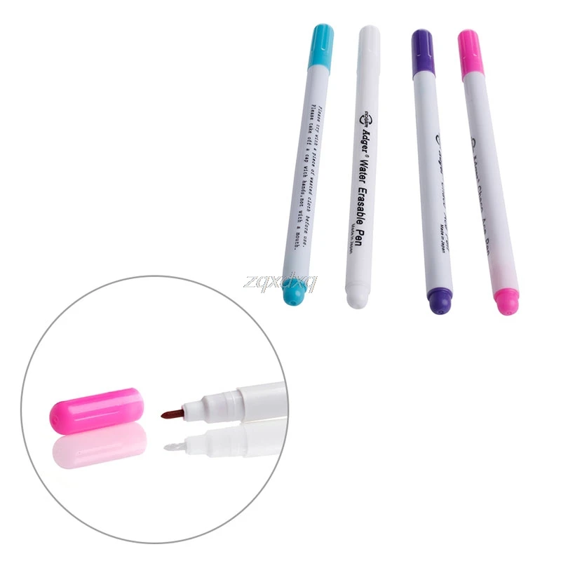 

Auto Vanishing Pen Water Erasable Fabric Marker Pen Marking Note Textile Tool Whosale&Dropship