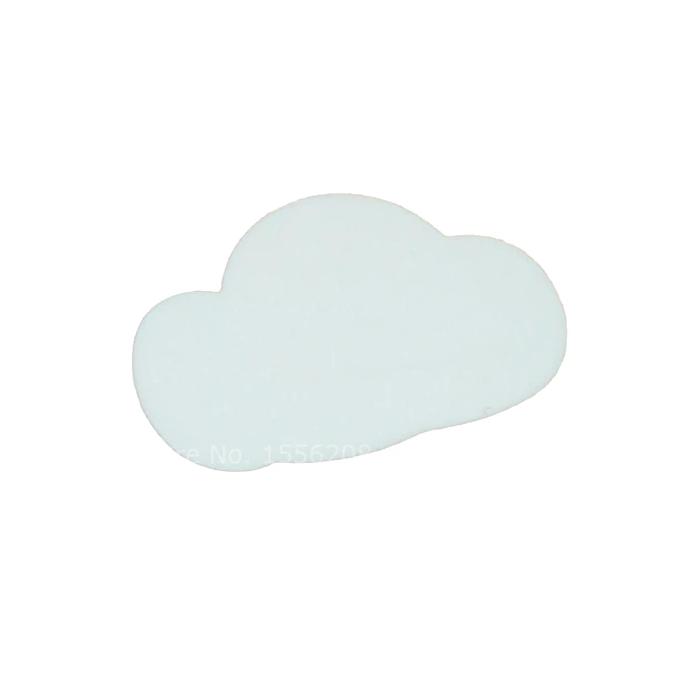 

10 Piece White Personalized Laser Cutting Cloud Shapes Wedding Party Favors Customized Decoration