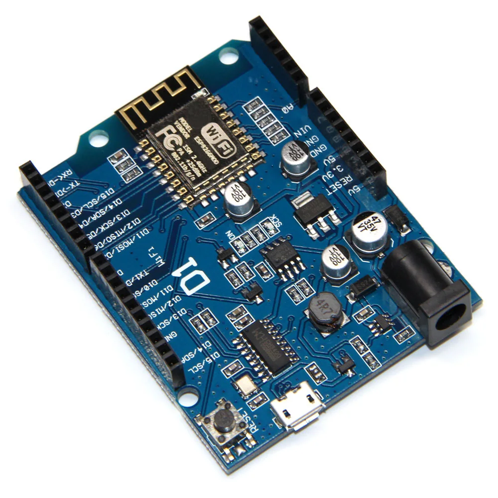 1 шт. D1 WiFi uno на основе ESP8266 ESP 12F ESP12F щит для arduino совместимый|Аксессуары