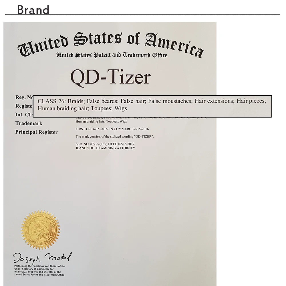 Qd tizer peruca dianteira do laço para