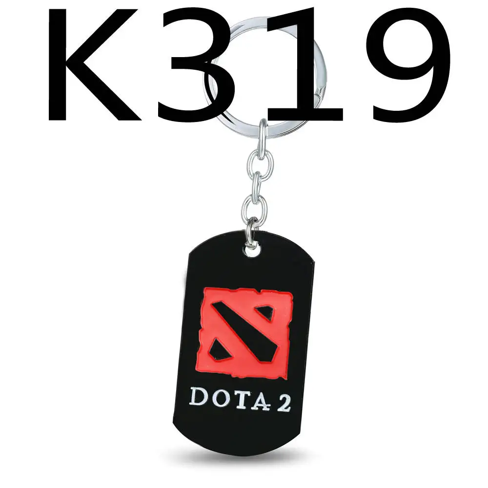 DOTA 2 Авангард фиолетовый туман щит Подарочный Брелок для мужчин и женщин - Цвет: P13