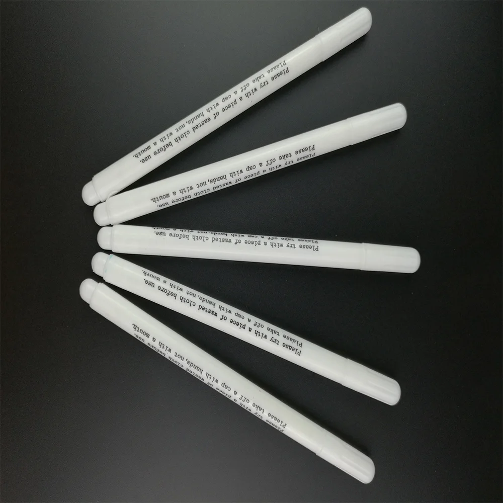 4 шт маркеры для ткани растворимые Швейные водорастворимые стирающиеся ручки с люверсами чернильные маркировочные ручки DIY рукоделие Швейные аксессуары-карандаш