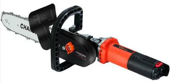 

980 Вт 11000 об/мин регулируемая электрическая угловая шлифовальная машина 100 + M10 цепная пила деревообрабатывающая режущая цепная пила кронштейн меняющая шлифовальная машина