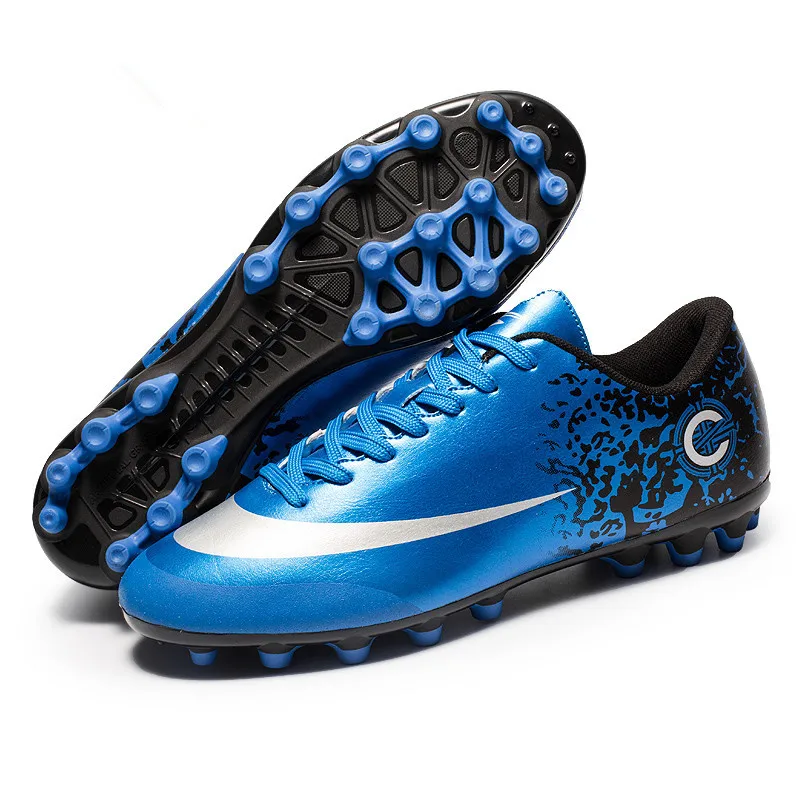 ZHENZU Professional Cheap Football Shoes Kids Men krampon futbol
