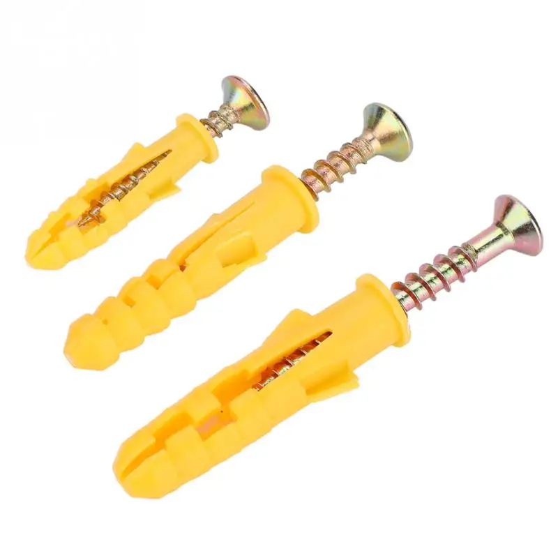 

Plastic Expansion Wall Plug Screw Fixings + Self-tapping Screws Self Drilling screw Fastener Hardware Kit wood screws