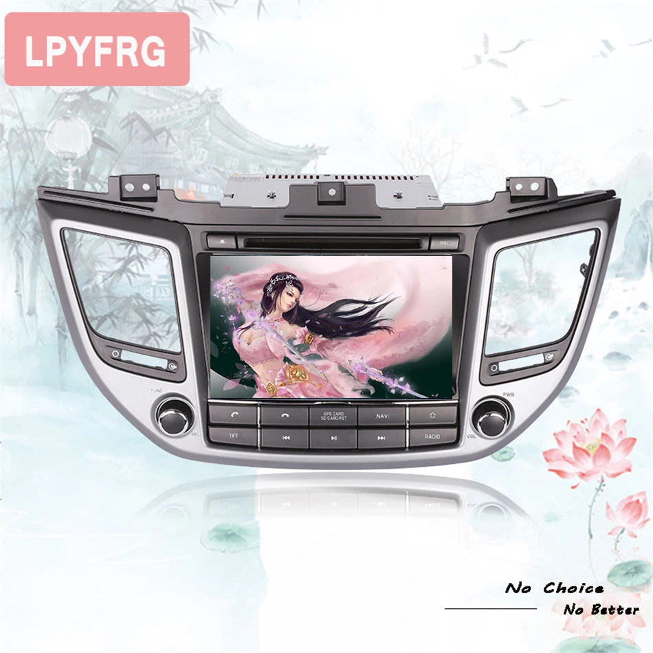 Cheap HD OCTA CORE android 9.0 car dvd gps player 1024*600 For HYUNDAI TUCSON/ix35 2016 2015 2017 2018 gps navigation car stereo audio 3