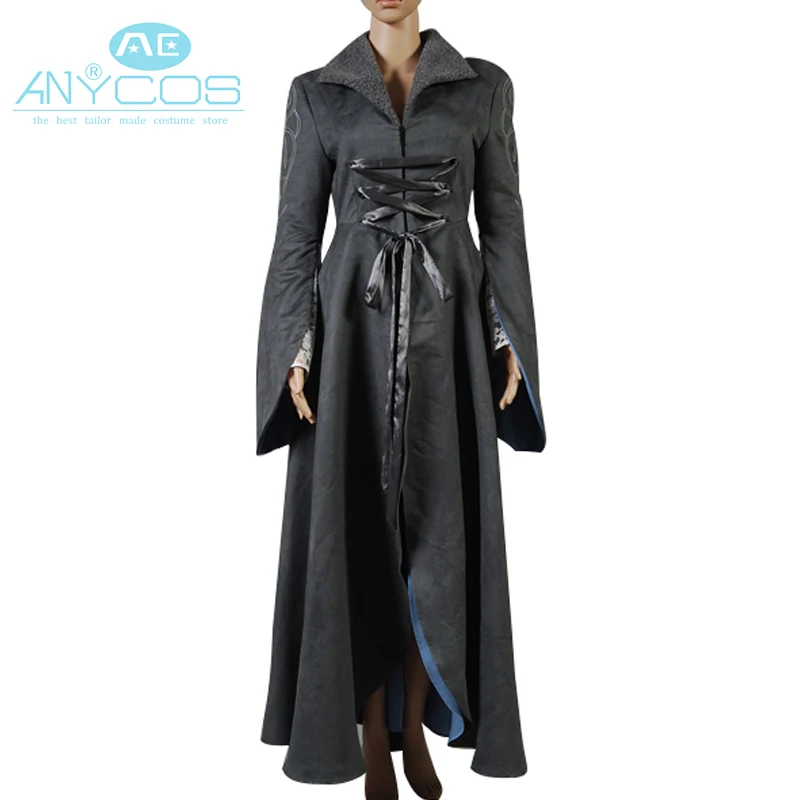 The Lord of the Rings Arwen Chase Uniform Dark Grey font b Dress b font Movie