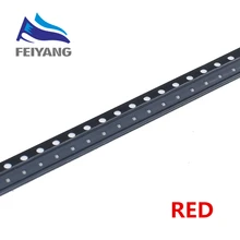 500 ШТ 0402 1005 1,0X0,5 мм красный свет SMD СВЕТОДИОД SMD СВЕТОДИОДНЫЙ шарик 620-625NM 1,0*0,5*0,35 мм