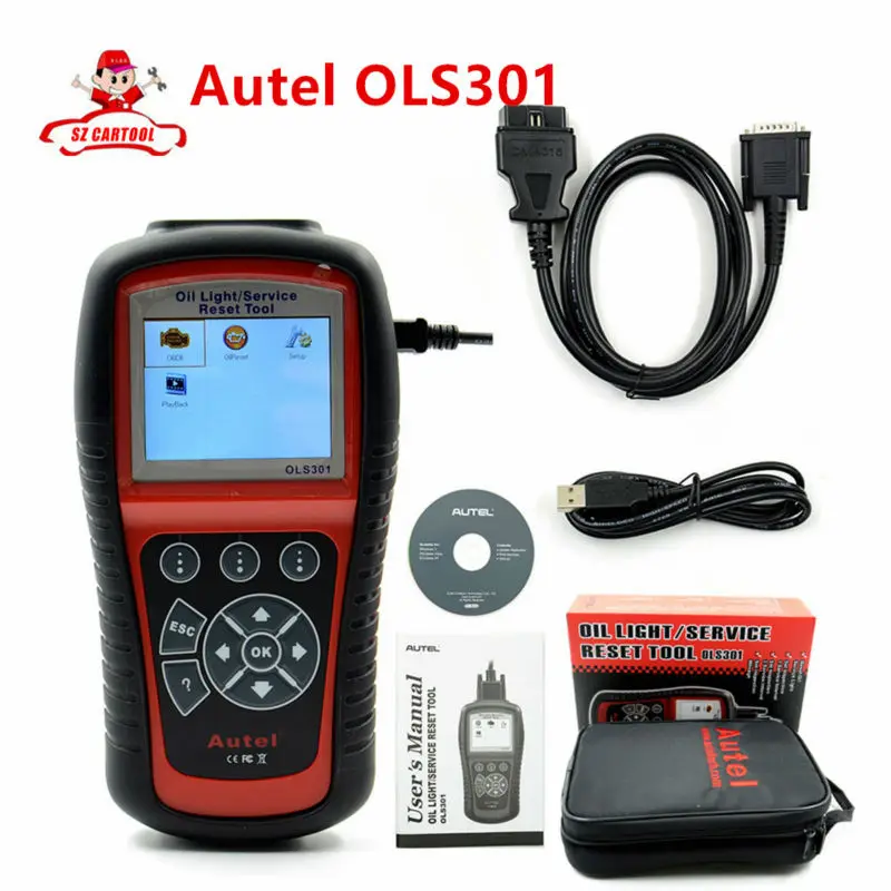 

Original Autel OLS301 Oil Light Service Reset Tool INSP Inspection Interval Erase Scanner OLS 301 Internet Update Fast Shipping