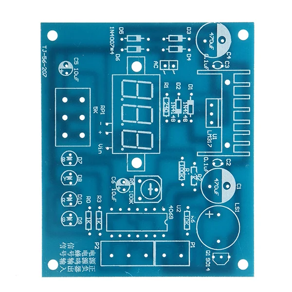 DIY AC 220V to DC 1,25 V-12 V LM317 Регулируемое напряжение питания Moudle DIY Kit электронный производственный источник питания DIY наборы