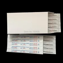 New 50pcs Assorted Sterilized Tattoo Needles Mixed 10 Sizes 3RL 5RL 7RL 9RL 3RS 5RS 7RS 9RS 7M1 9M1 Free Shipping