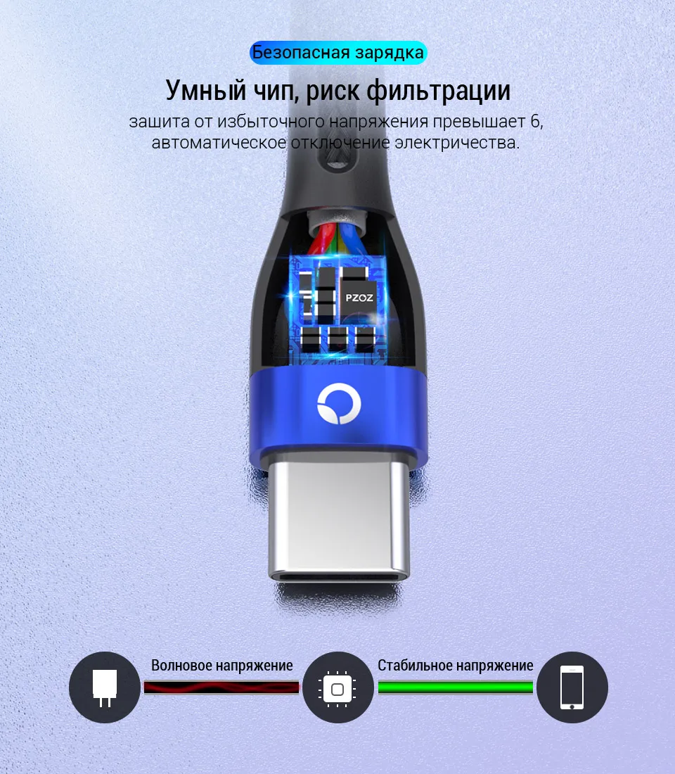 PZOZ Тип usb C Быстрая зарядка usb c usb кабель Тип-c данных шнур Зарядное устройство usb-c для samsung S10 S9 S8 нота 10 A50 xiaomi redmi note 8 7 huawei Быстрая зарядка usb c Тип-c данных шнур Зарядное устройство usb