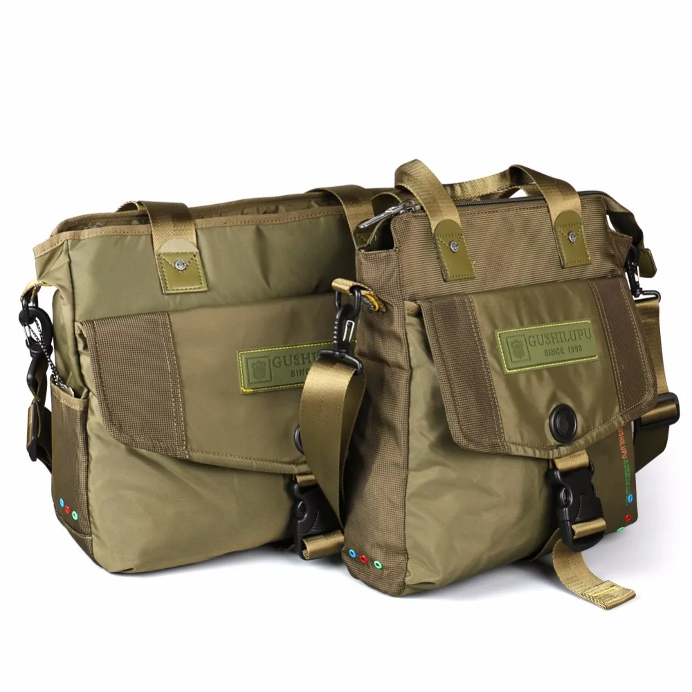 Men Briefcase Student Briefcase Ruil Multifunction Men Fashion Travel Laptop Briefcase Oxford Cloth Bags Leisure Toolkit Package