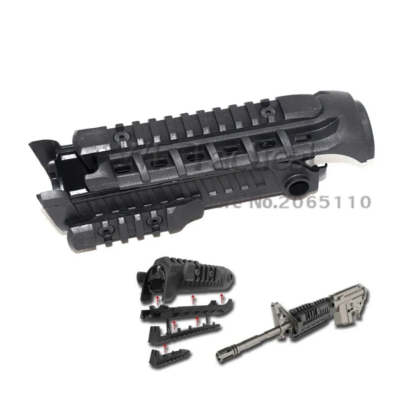 Охота M16 M4 Handguard Команда Arms ВГА M4S1 защита для рук Тактический стрельба, страйкбол 7 дюймов с креплением для крепления аксессуары для винтовки