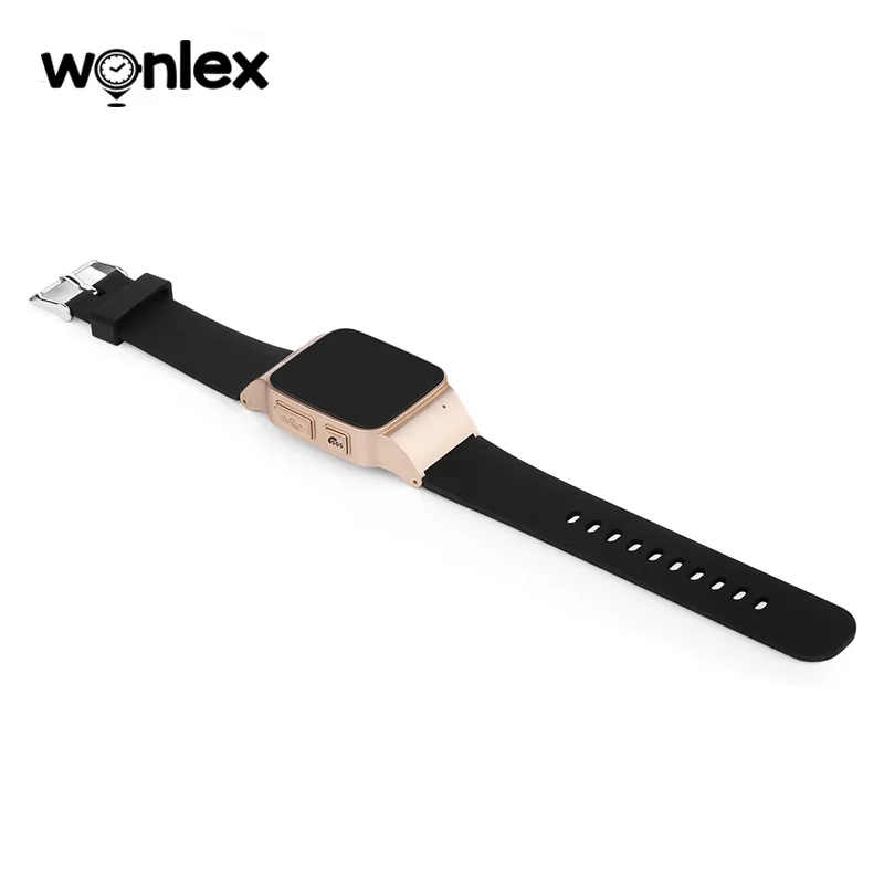 Wonlex EW100-Plus 1,22 дюймов oled-дисплей для пожилых людей/взрослых детей анти-потеря дистанционного мониторинга наручные часы с SOS помощь часы