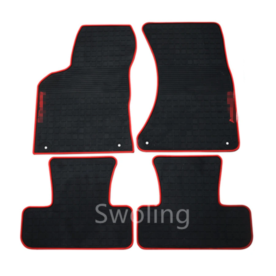 

For Audi Q5 2010 2011 2012 2013 2014-2018 High Quality Waterproof Anti Skip Latex Durable Carpets Special Rubber Car Floor Mats