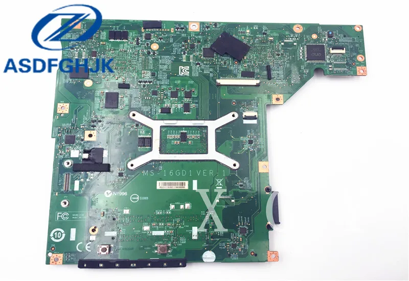 Материнская плата для ноутбука MSI GE60 CR60 gp60 материнская ms 16gd DDR3L не входящая в