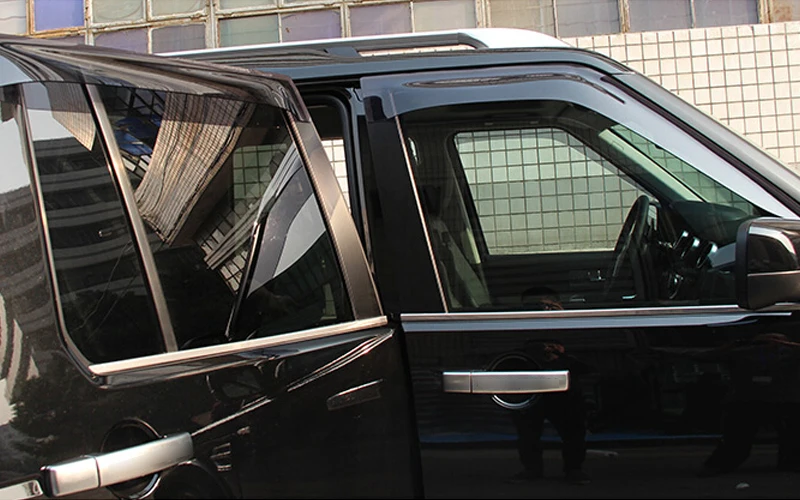 10-15 для Land Rover LR4 Дискавери 4 2010 2011 2012 2013 экстерьер автомобиля на подоконник литье планки 4 шт./компл