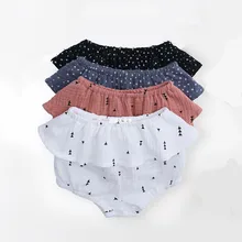 4 цвета летние новые поступления для маленьких мальчиков обувь девочек дети шорты с оборками новорожденных низ PP шаровары трусики