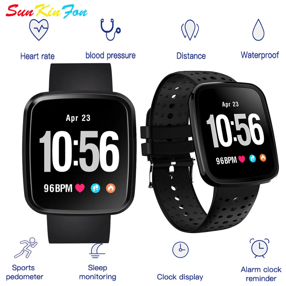 Smart Wristband A8 Bracelet Fitness Tracker Heart Rate Blood Pressure