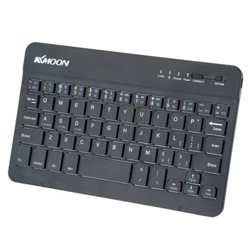 

KKmoon 59 Keys Ultra Slim Thin Mini Bluetooth 3.0 Wireless Gaming Keyboard for iOS for Android for Windows PC Tablet Smartphone