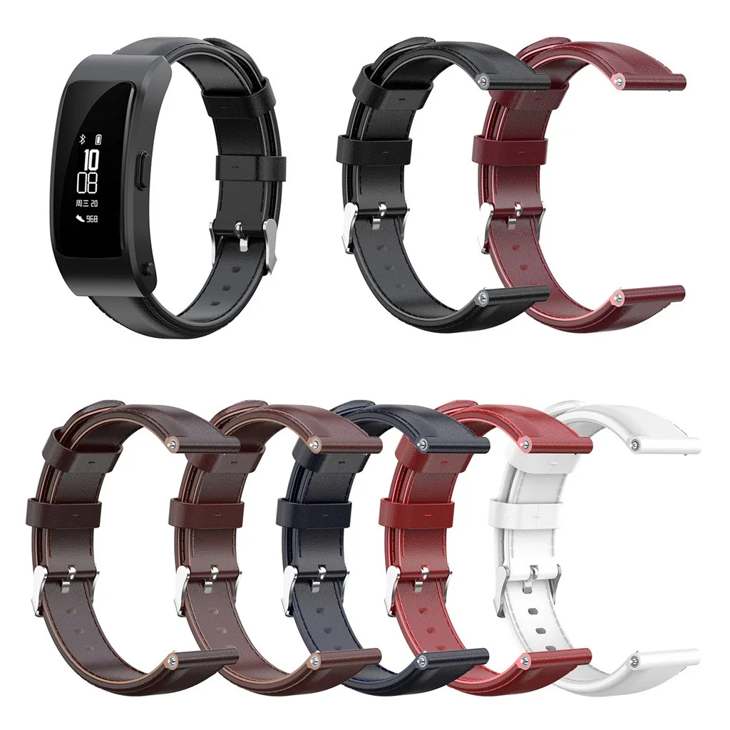 Ouhaobin для huawei Talkband B3 аксессуары сменный кожаный ремешок для huawei умный браслет пряжка 618#2