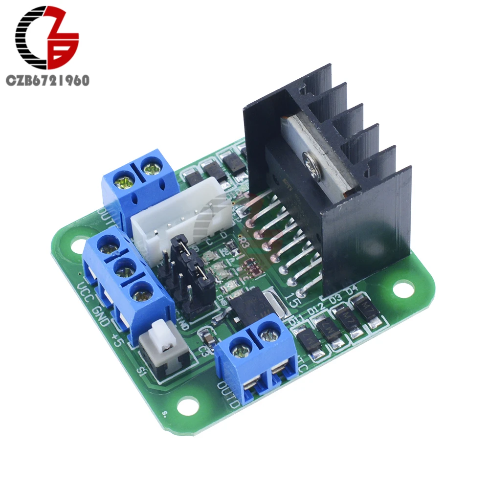

Dual H Bridge L298N DC Stepper Motor Driver Controller Board Module
