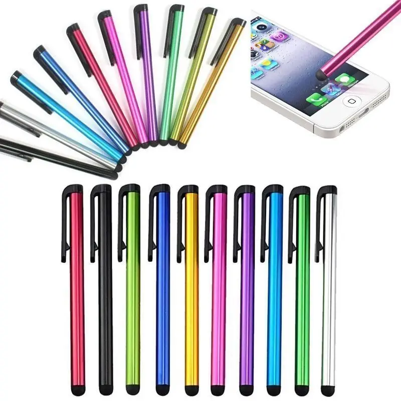 

10pcs/set Capacitive Touch Screen Stylus Pen for Universal Smart Phone Tablet PC Pen for iPhone 6 7 8 X iPad mini pro air